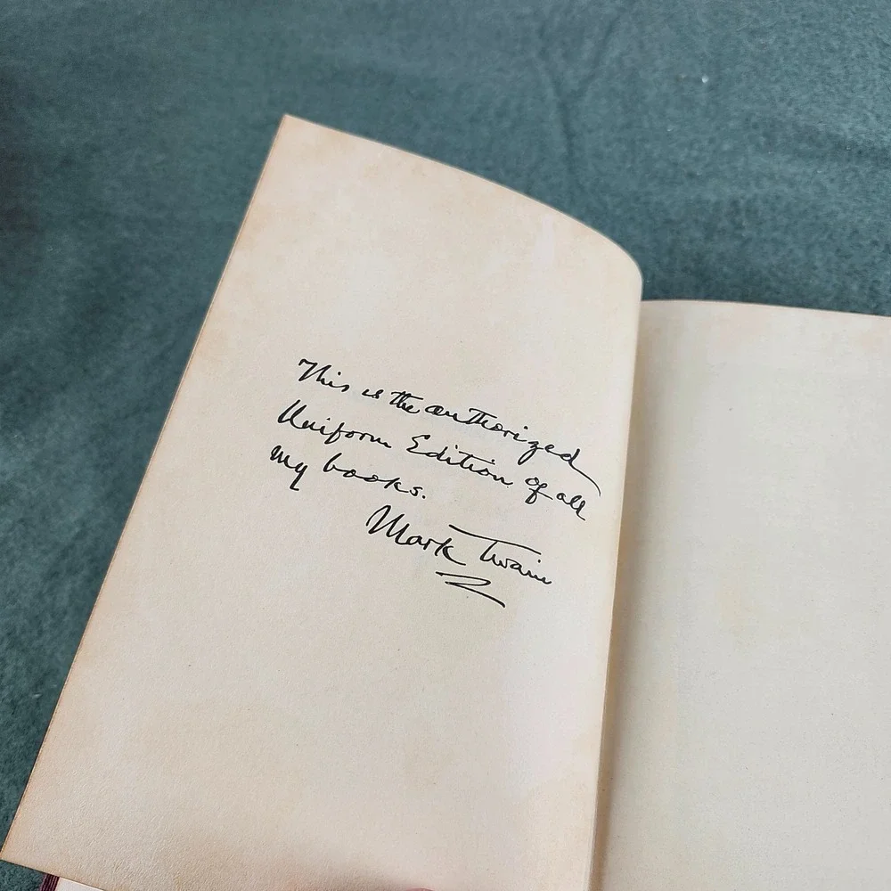 Mark Twain's Works The Innocents Abroad Vol II Author's National Ed Harpers 1911